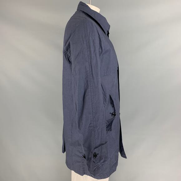 TS (S) Size L Navy Cotton Flap Pockets Jacket - Picture 3 of 6